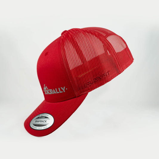 GORRO FLEXFIT TRUCKER RED